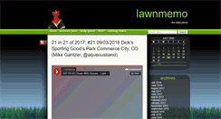 Desktop Screenshot of lawnmemo.com
